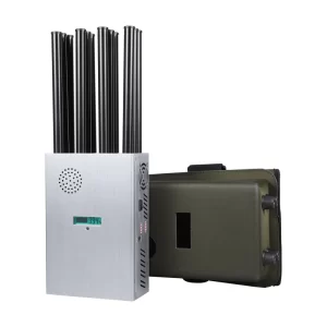 New Portable 12 Antenna Signal Jammer with 2.5dbi Gain Antenna blocks 2G, 3G, 4G 5G GPS and WiFi