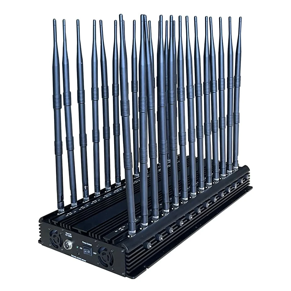Bloqueador de Señal de escritorio de 26 Antenas Sistel Comunicaciones bloquea 2g_3g_4g_5g__gps_5_2g_5_8g_wifi_6e_FM